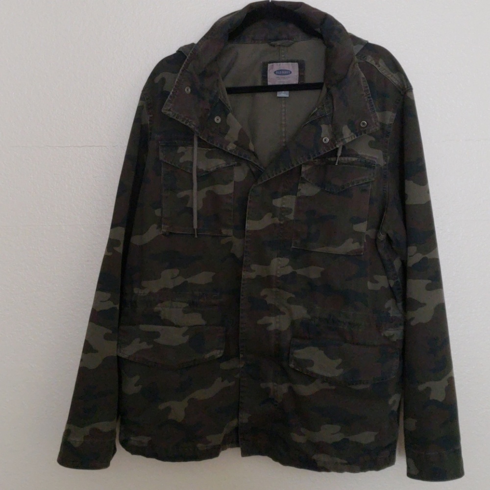 Old Navy Camouflage Jacket
